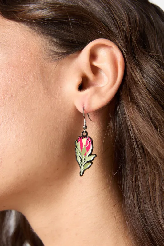 Protea Earrings sold by Princess Highway