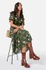 Chocolate Patent Short Boot sold by Princess Highway