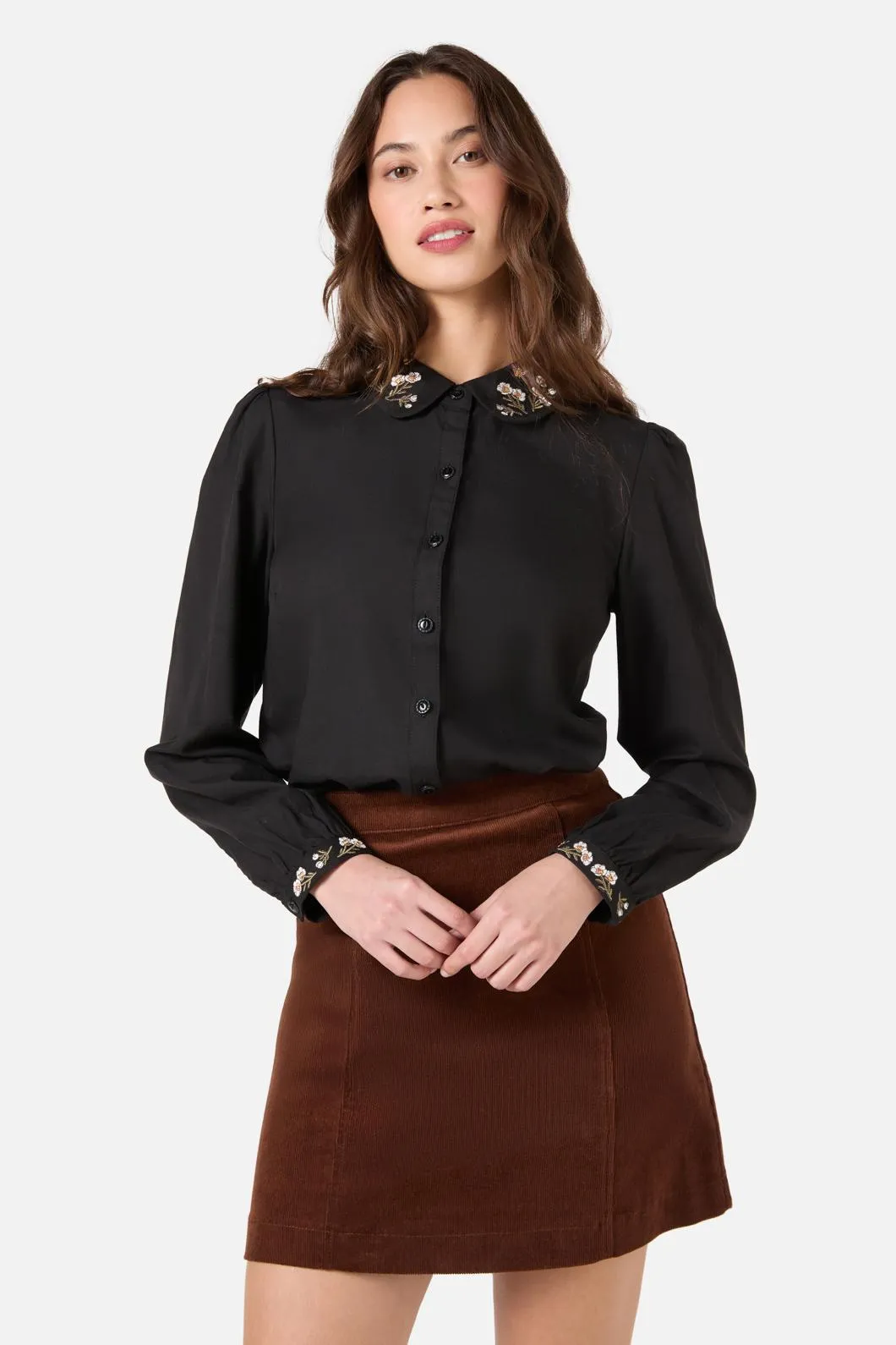 Flora Bee Embroidered Blouse sold by Princess Highway product image thumbnail 3