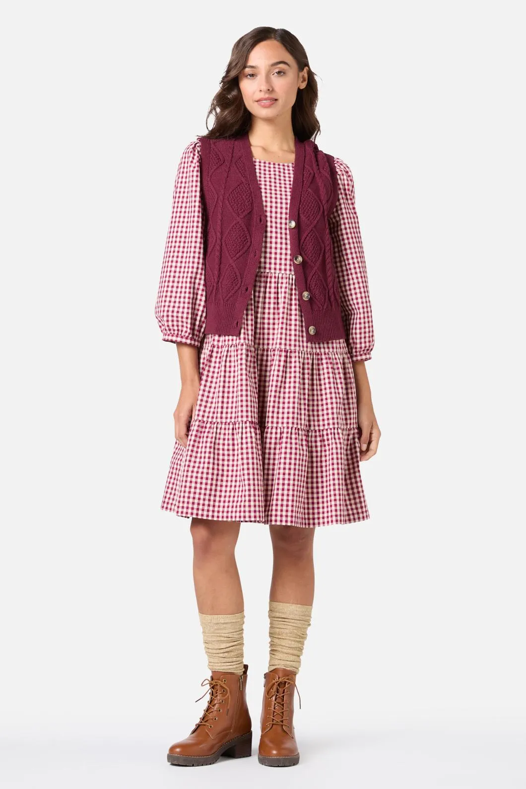 Cream Over The Knee Socks sold by Princess Highway