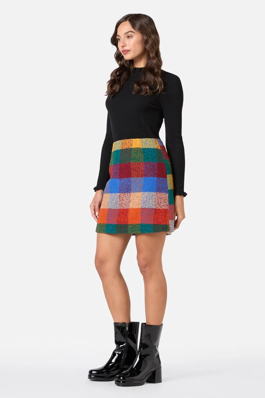 Milly Bright Check Skirt sold by Princess Highway product image thumbnail 3