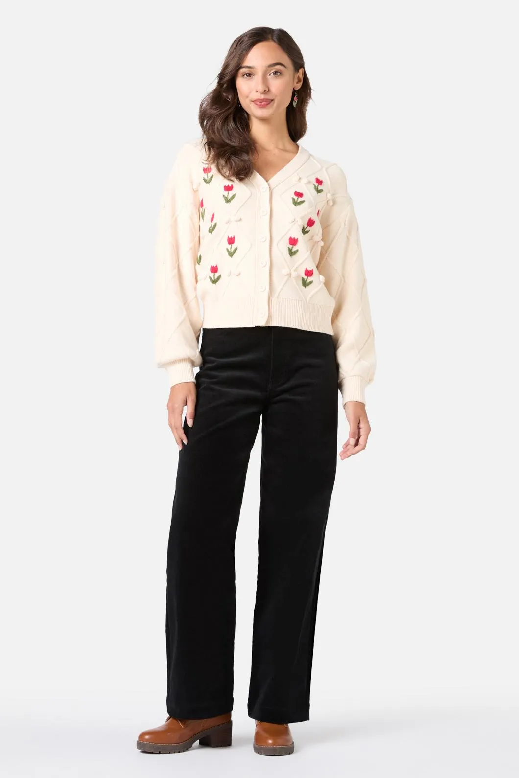 Tulip Embroidered Cardigan sold by Princess Highway product image thumbnail 2