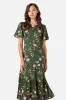 Esmerelda Floral Midi Dress sold by Princess Highway