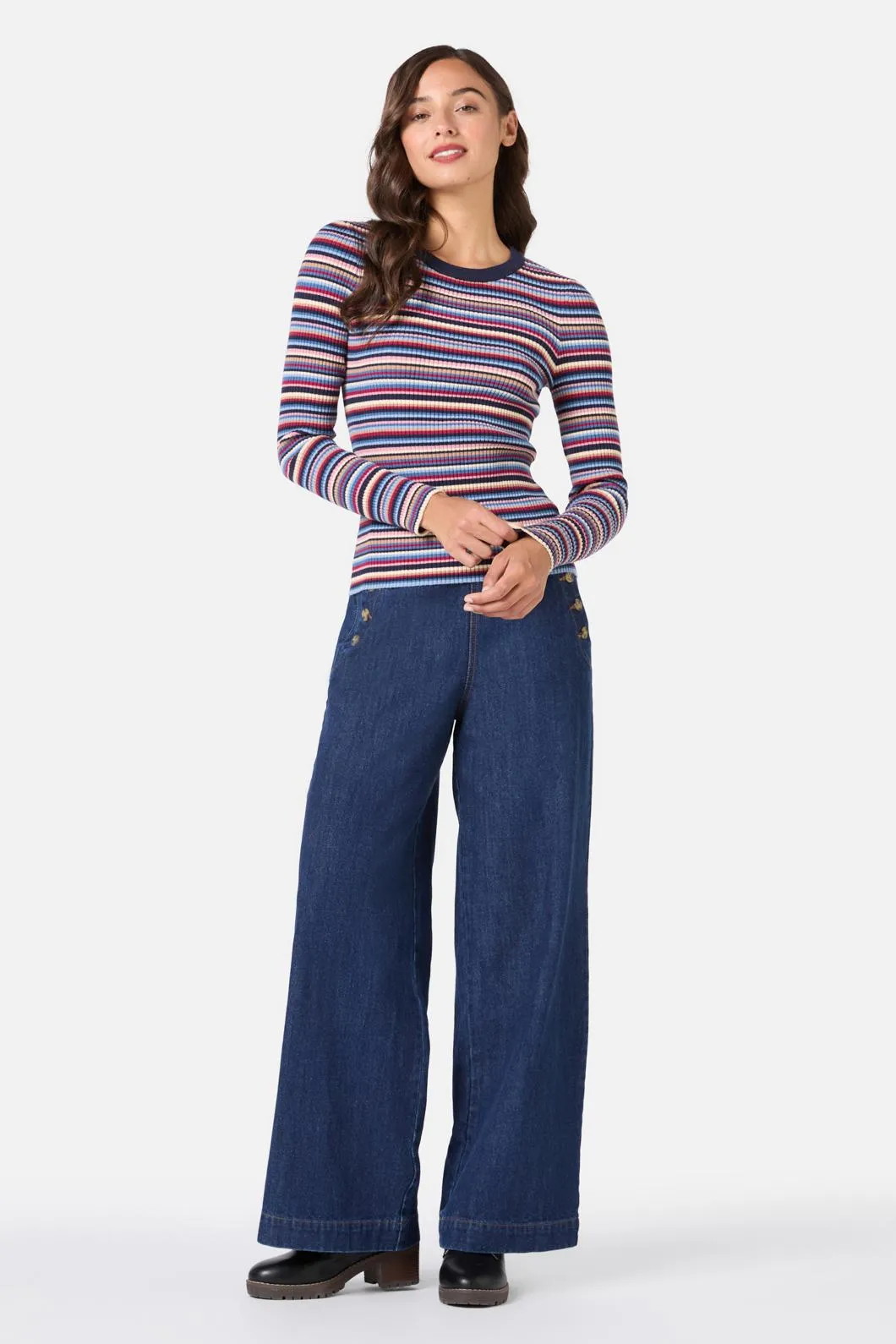 Lucy Stripe Knit Top sold by Princess Highway product image thumbnail 2