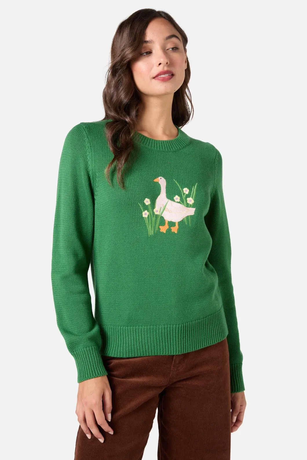 Goose Embroidered Knit Jumper sold by Princess Highway product image thumbnail 2