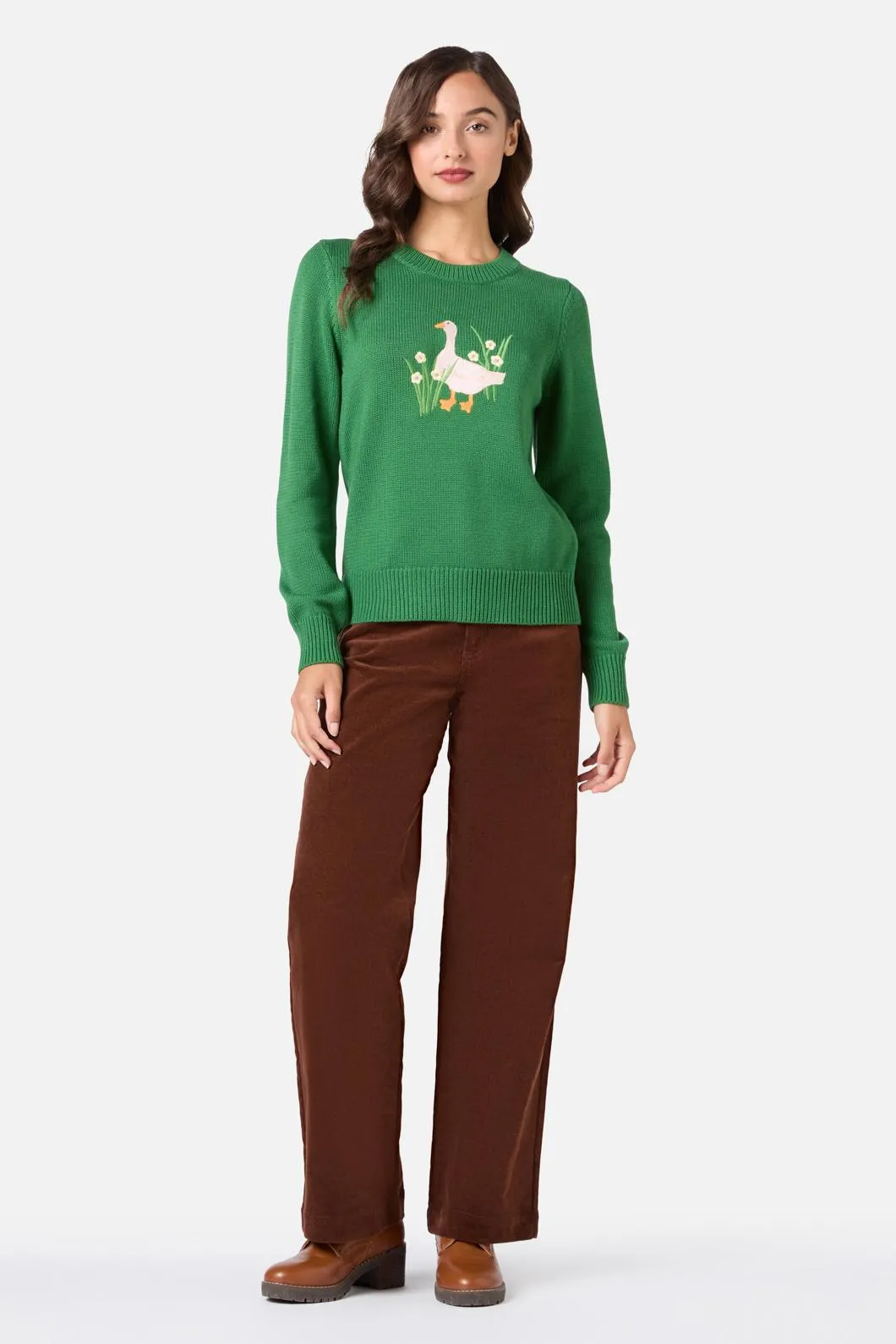 Goose Embroidered Knit Jumper sold by Princess Highway product image thumbnail 3