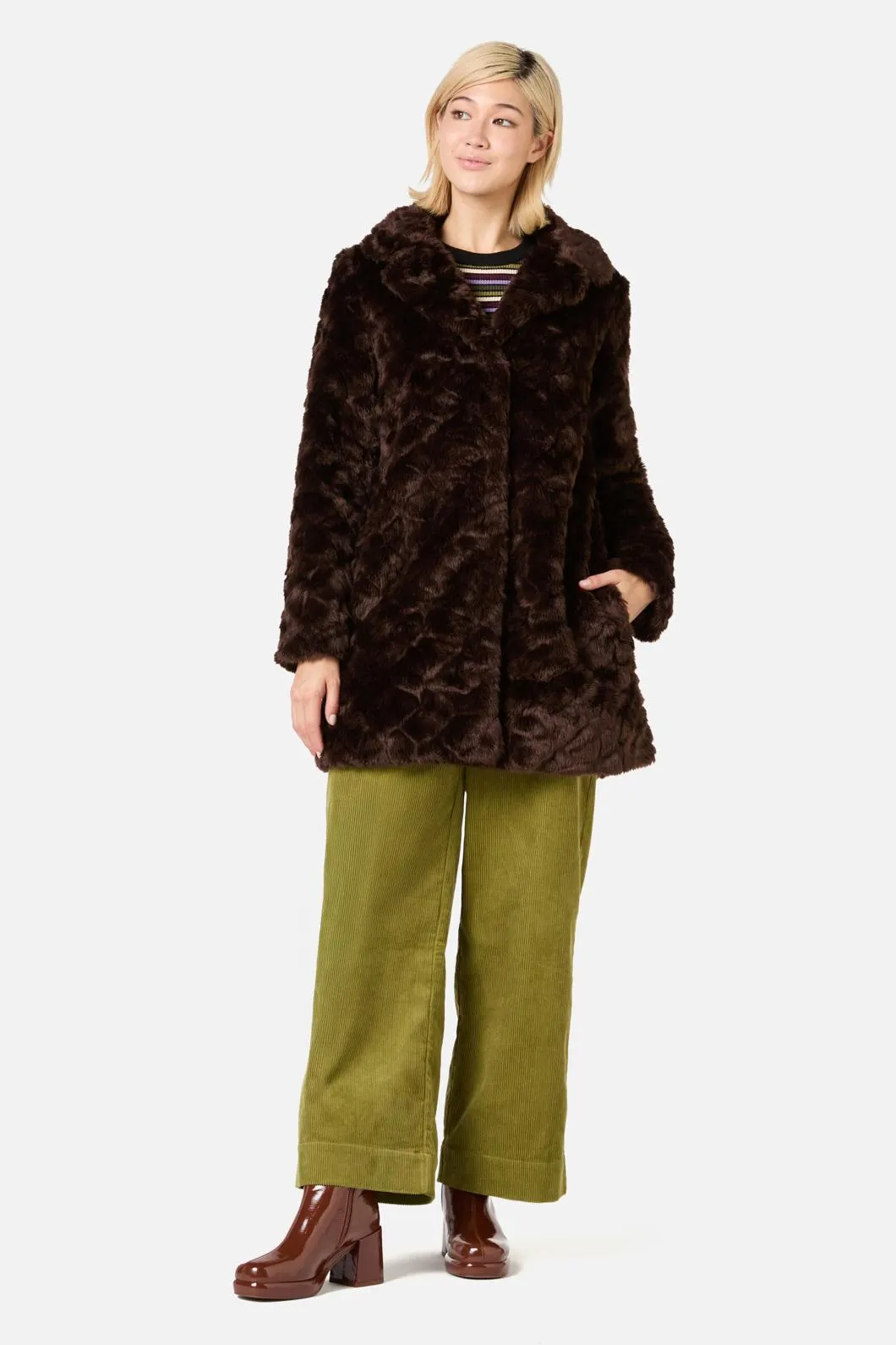 Bailey Faux Fur Coat sold by Princess Highway product image thumbnail 2