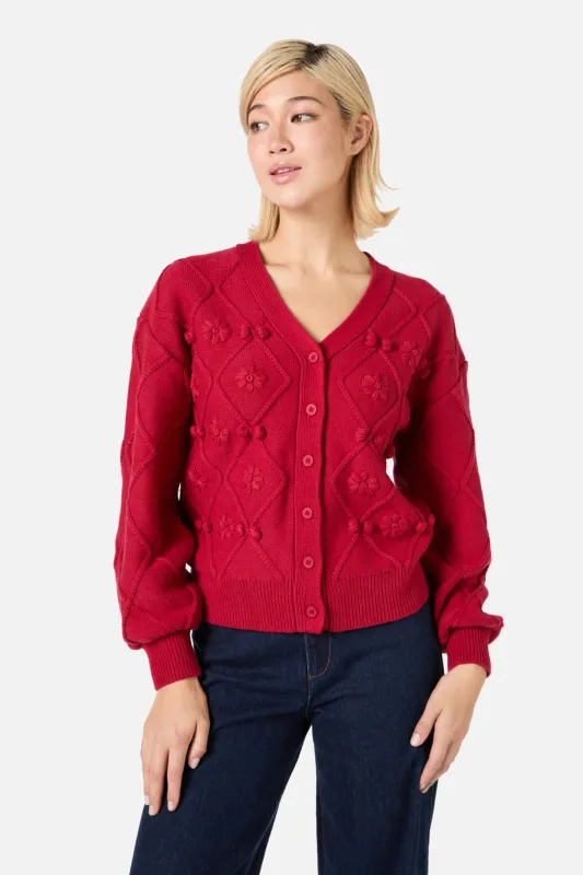 Bloom Embroidered Cardigan sold by Princess Highway