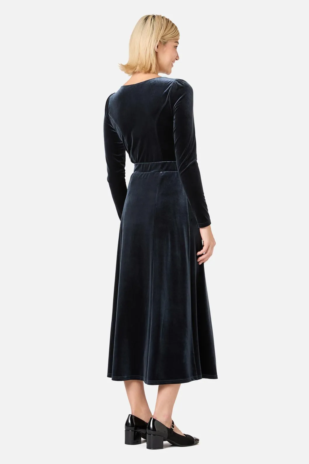 Monica Velvet Midi Skirt sold by Princess Highway product image thumbnail 4