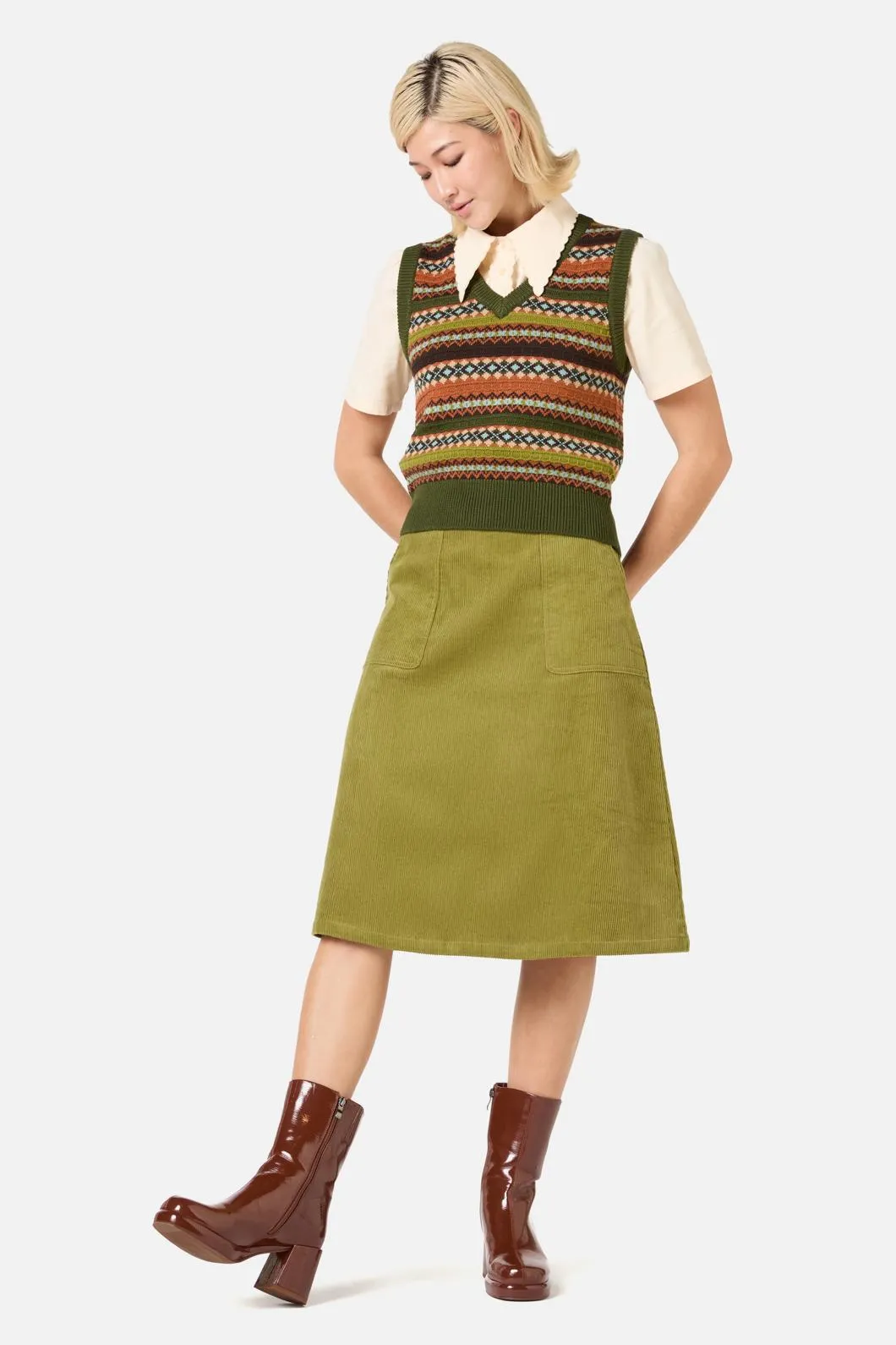 Fairisle Knit Vest sold by Princess Highway product image thumbnail 2