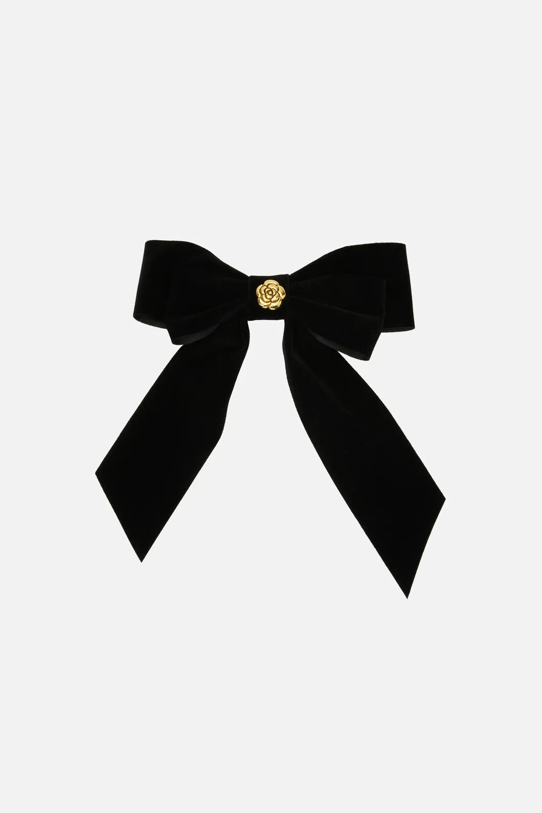 Velvet Flower Barrette Clip sold by Princess Highway