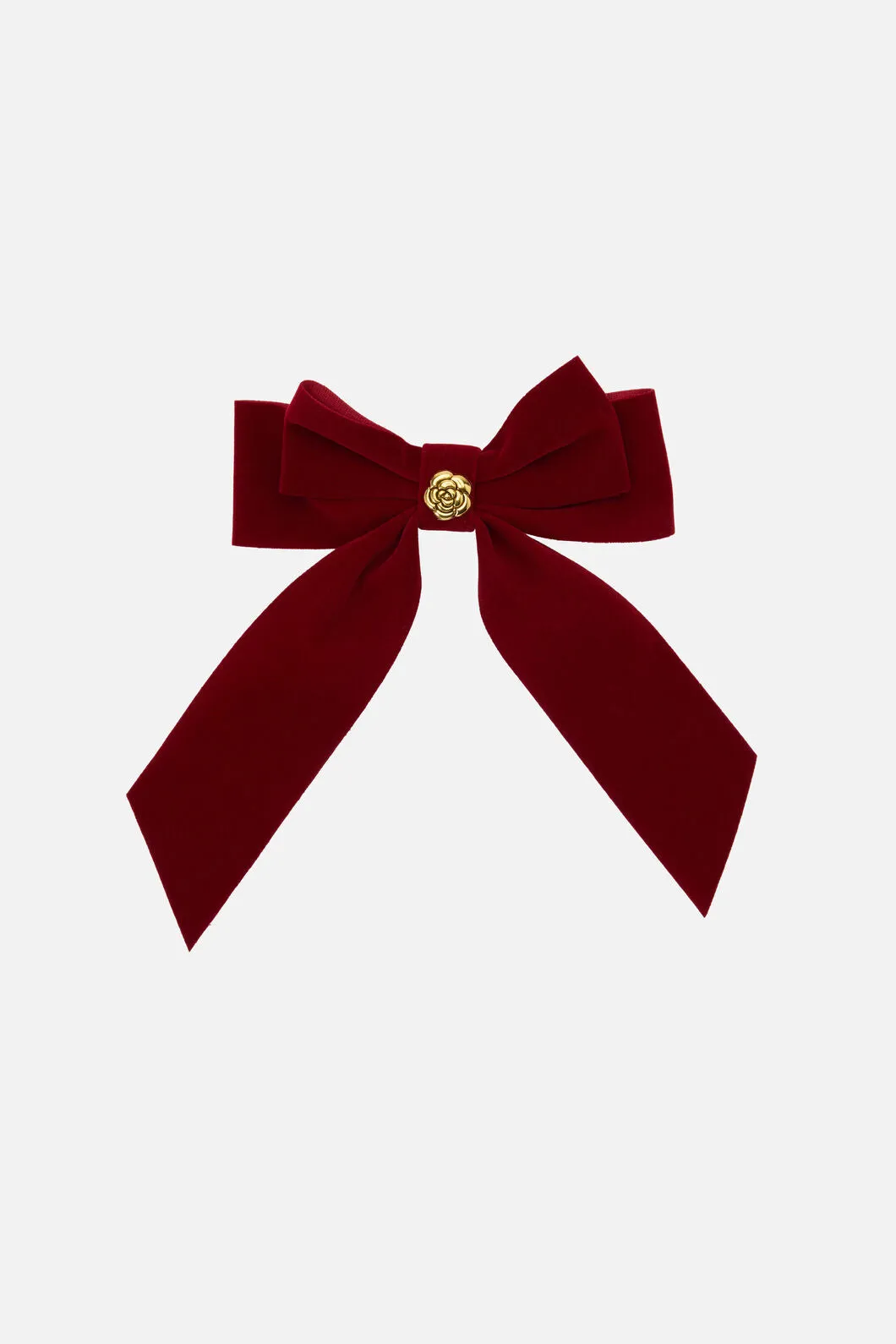 Velvet Flower Barrette Clip sold by Princess Highway product image thumbnail 3