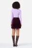 Stella Velvet Mini Skirt sold by Princess Highway