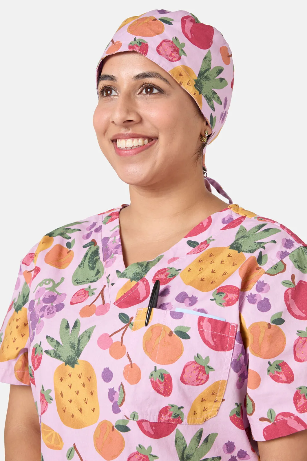 Fruit Cup Scrub Hat sold by Princess Highway