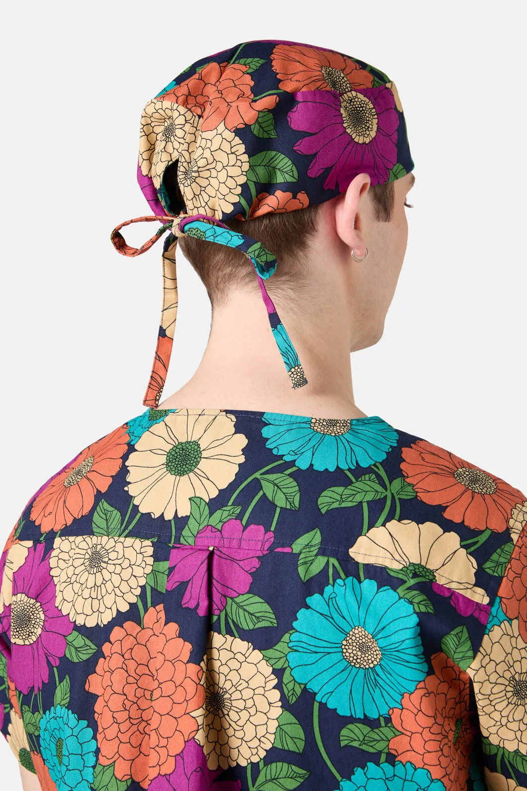 Bonnie Floral Scrub Hat sold by Princess Highway product image thumbnail 2