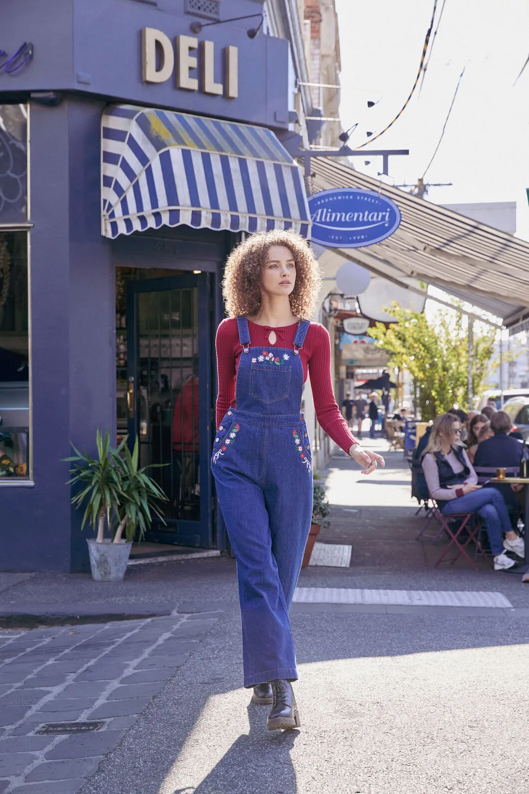 Flower Bow Embroidered Overall sold by Princess Highway product image thumbnail 2