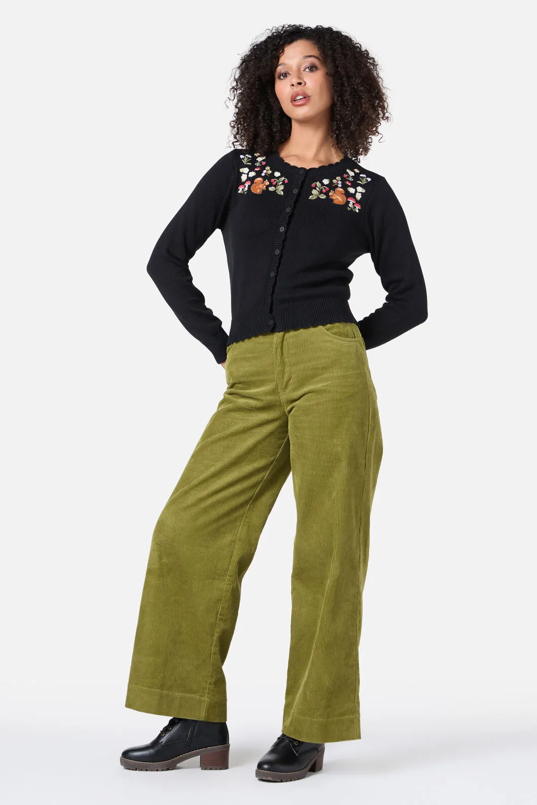Squirrel Embroidered Cardigan sold by Princess Highway product image thumbnail 2