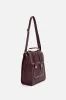 Burgundy Two Way Satchel sold by Princess Highway