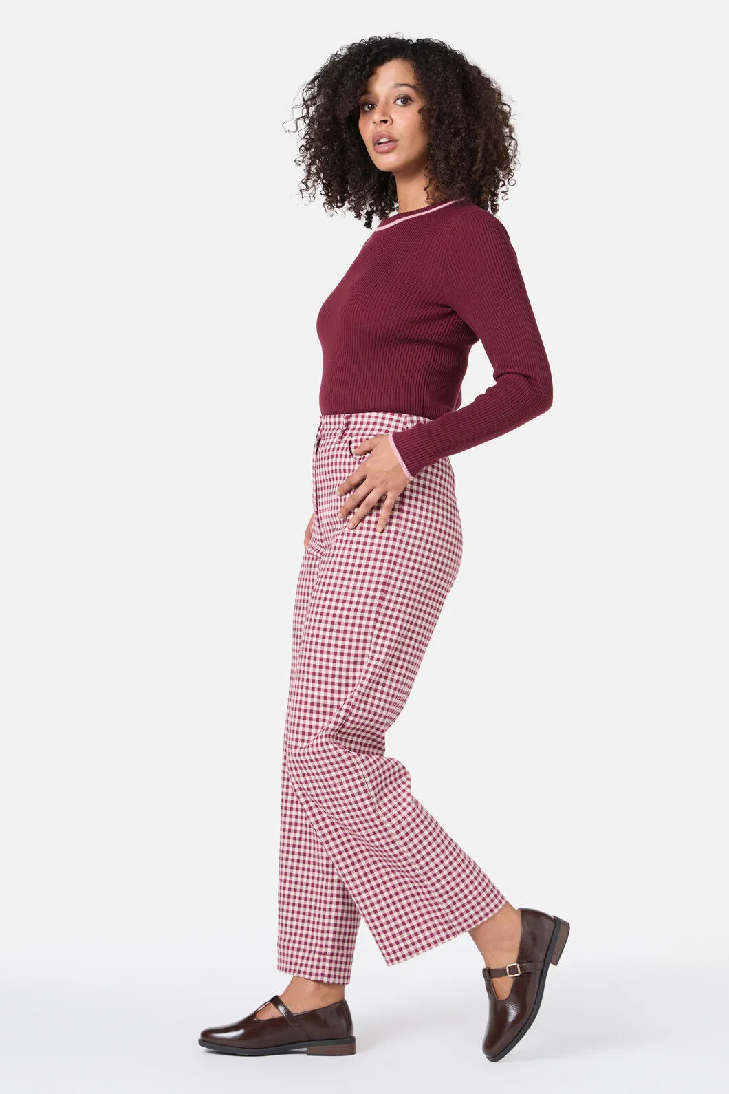 Renae Check Pant sold by Princess Highway product image thumbnail 3