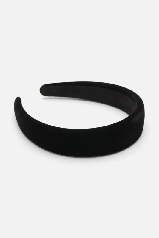 Black Velvet Headband sold by Princess Highway