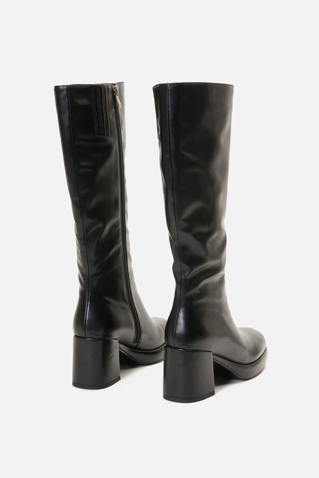 Black Knee High Boot sold by Princess Highway product image thumbnail 4