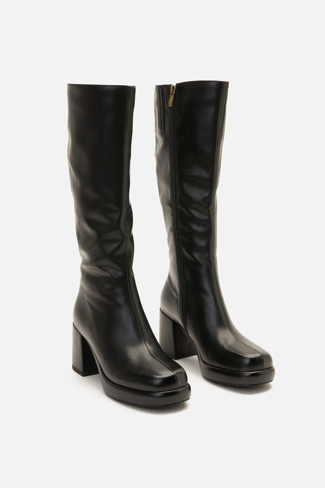 Black Knee High Boot sold by Princess Highway