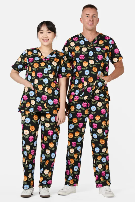 Pansy Scrub Set sold by Princess Highway