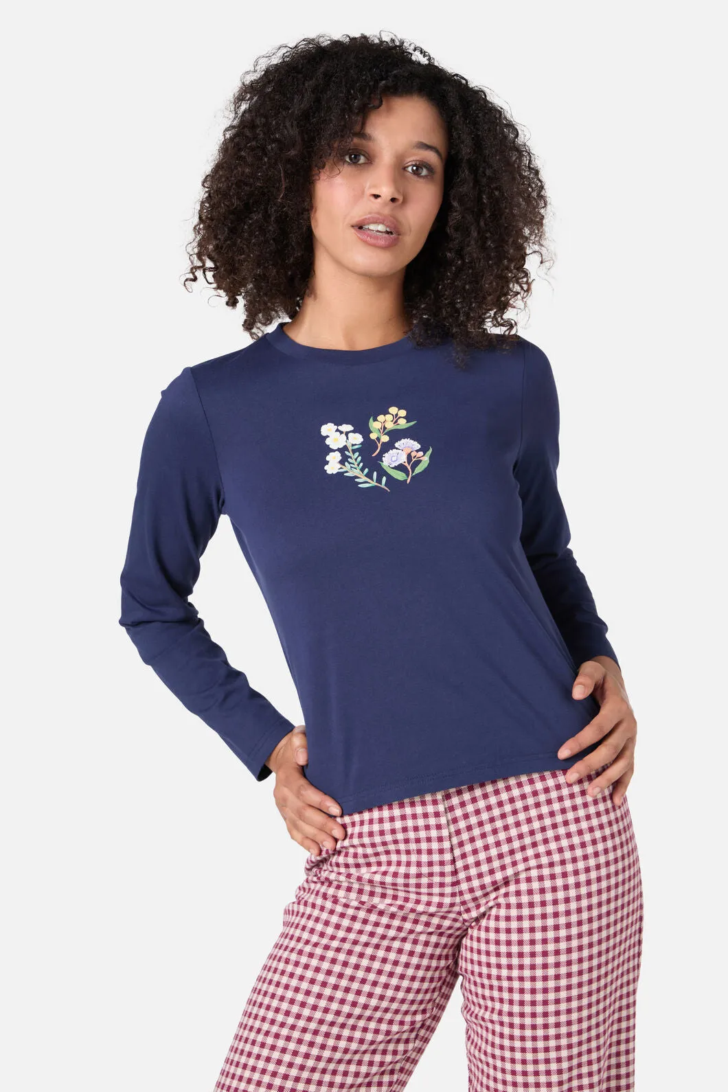 Elsie Flower Long Sleeve Tee sold by Princess Highway