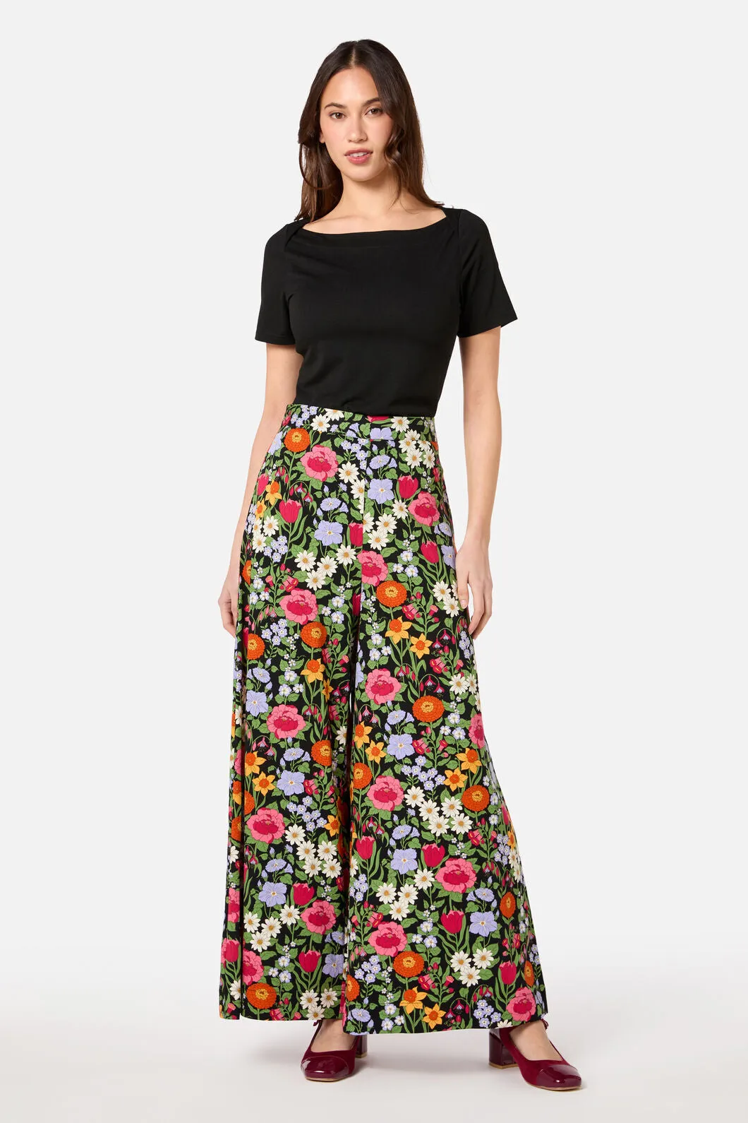Floral Field Palazzo Pant sold by Princess Highway