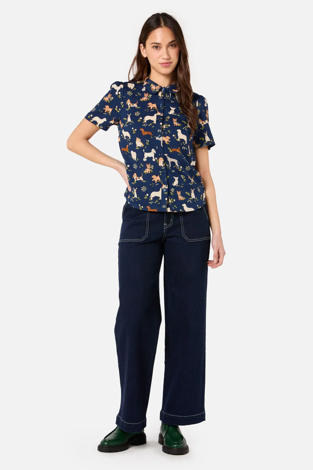 Cute Dogs Blouse sold by Princess Highway product image thumbnail 2
