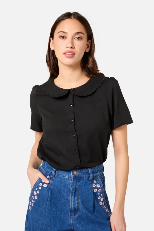 Aster Short Sleeve Blouse sold by Princess Highway