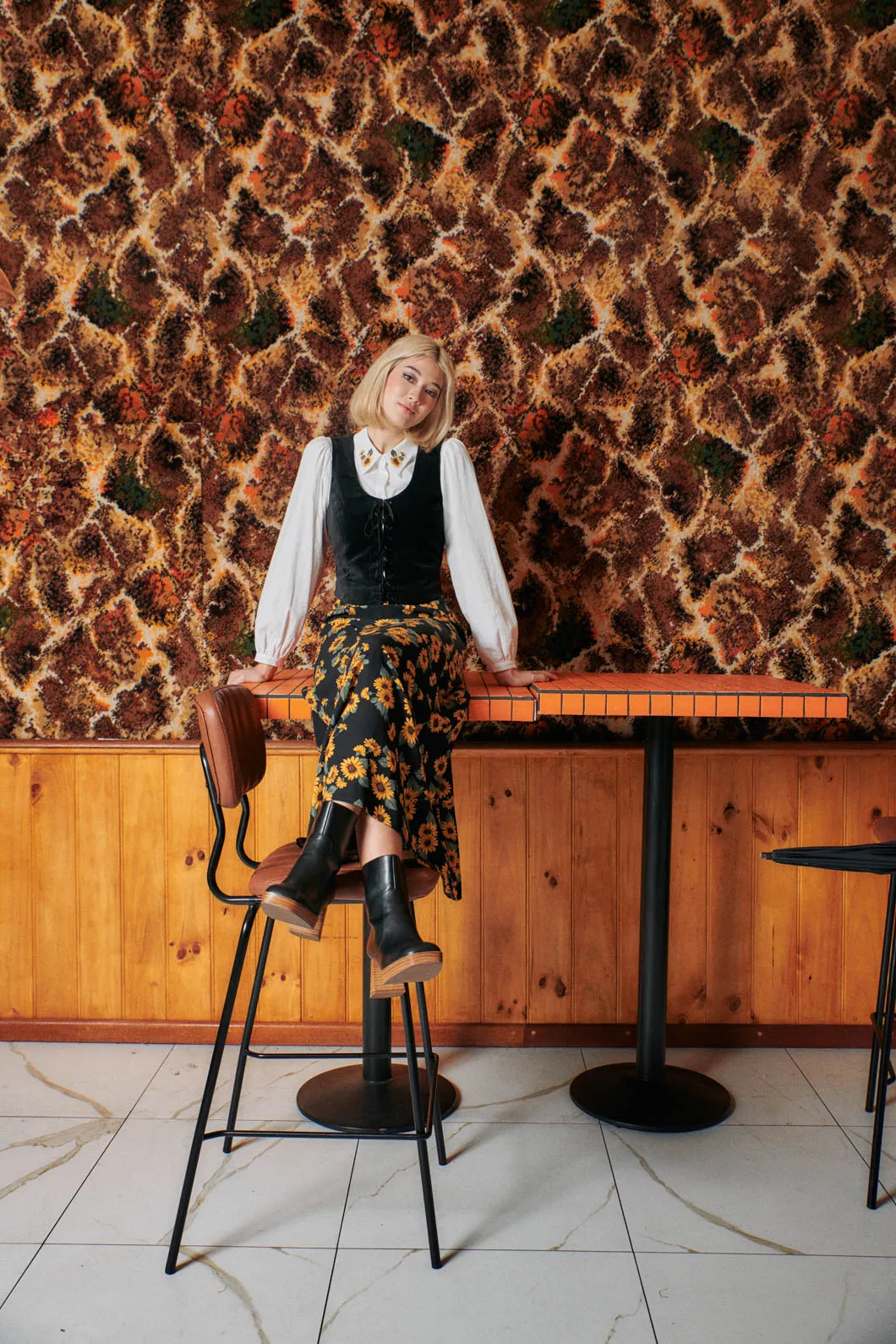 Winter Daisy Emb Blouse sold by Princess Highway product image thumbnail 2