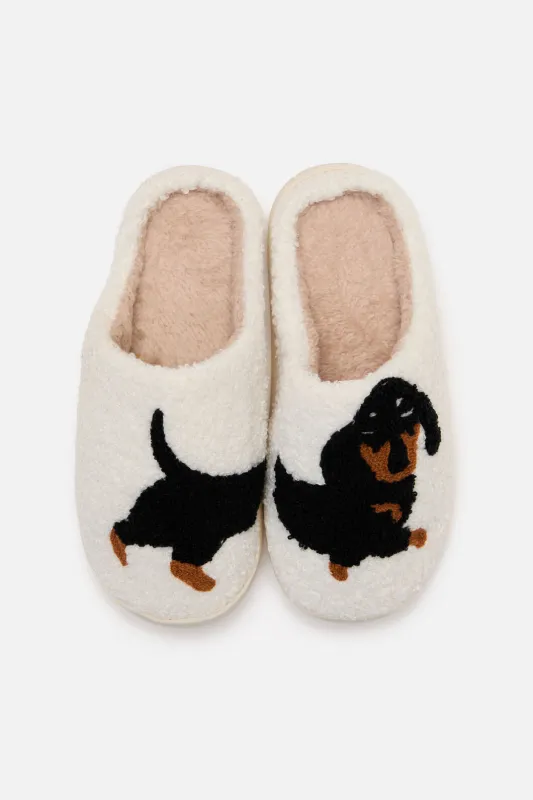 Dachshund Slippers made by Princess Highway