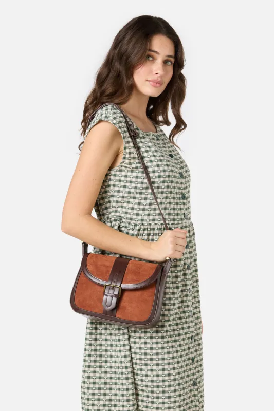 Suede Look Vintage Bag sold by Princess Highway