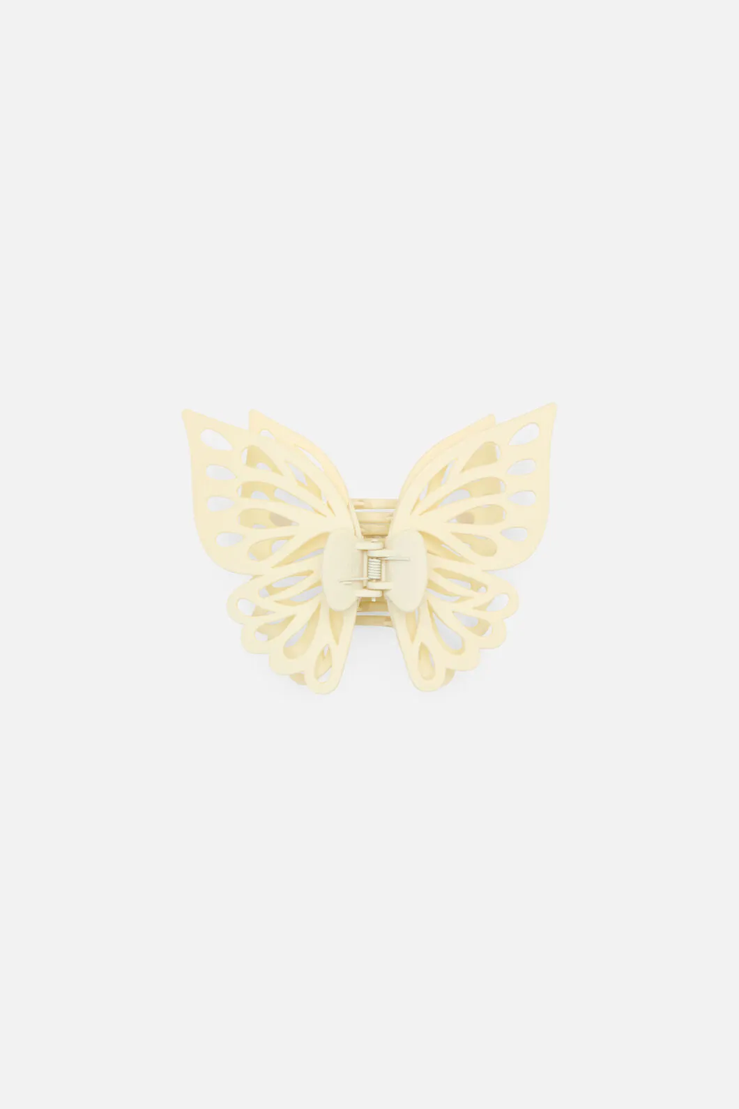 Cream Butterfly Claw Clip sold by Princess Highway