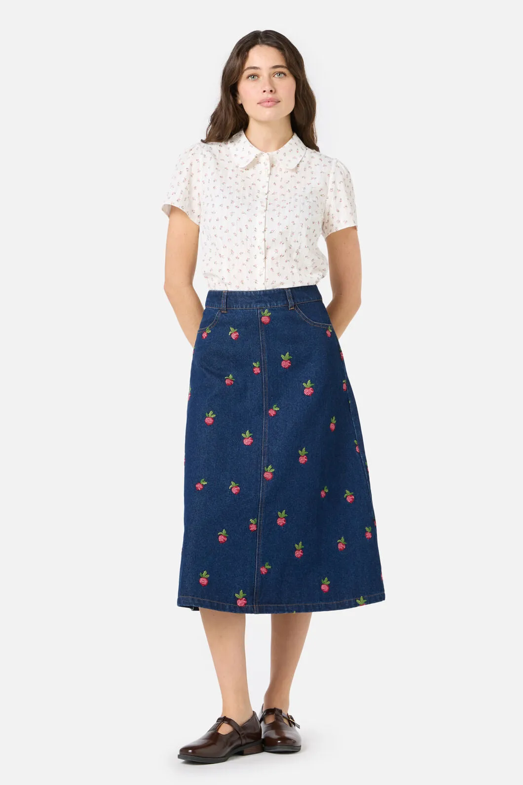 Spring Ditsy Cotton Blouse sold by Princess Highway product image thumbnail 2