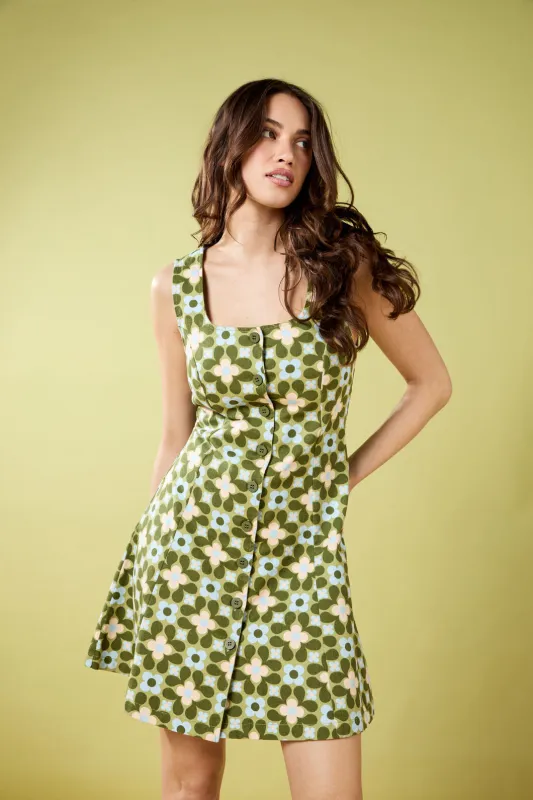 Ginny 60's Mini Pinafore sold by Princess Highway