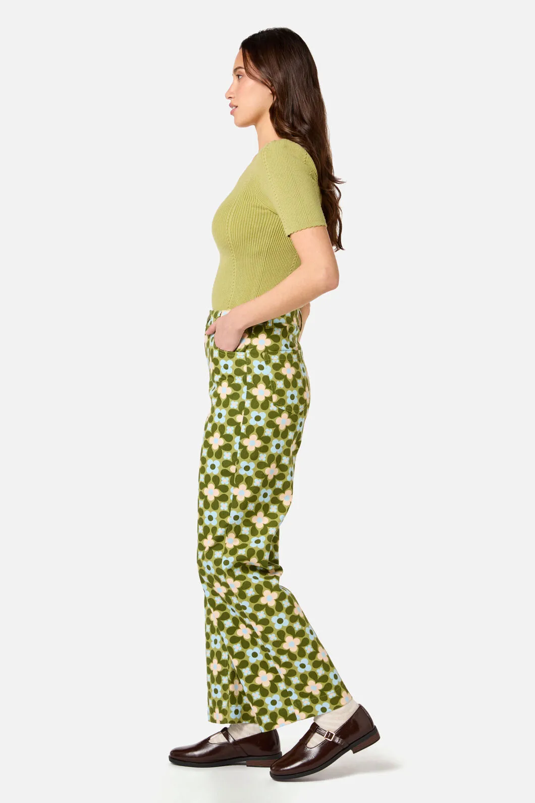 Ginny 60's Printed Jean sold by Princess Highway product image thumbnail 4