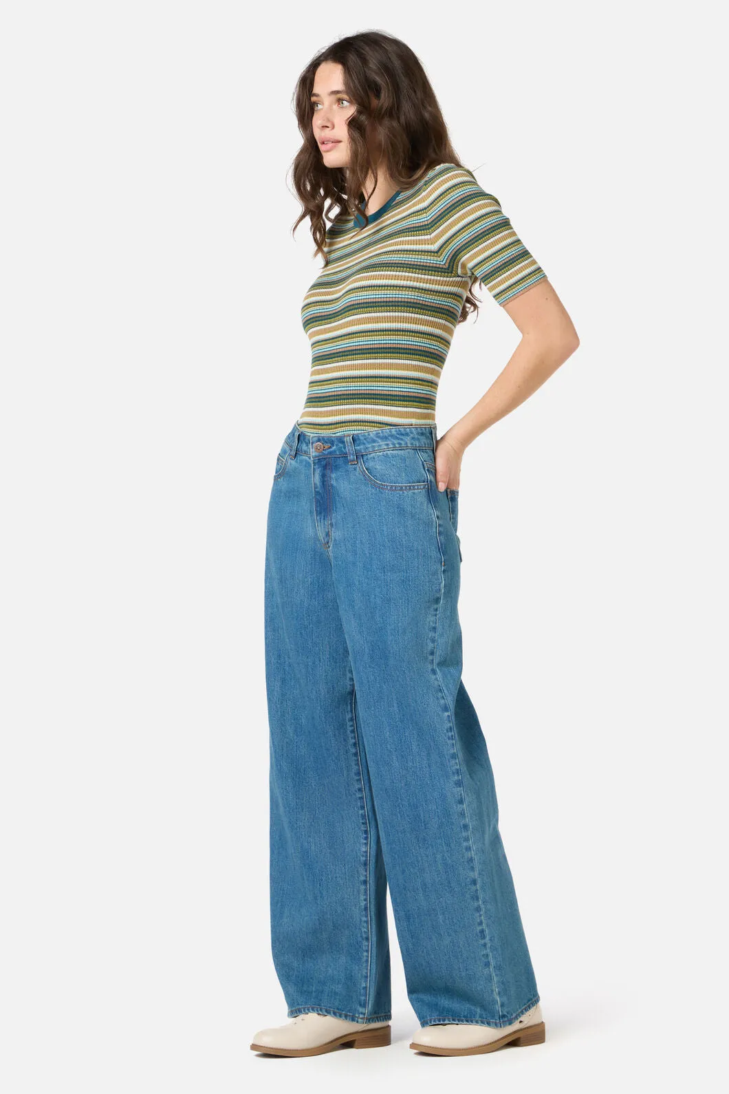 Ivy Mid Rise Striaght Leg Jean sold by Princess Highway product image thumbnail 3