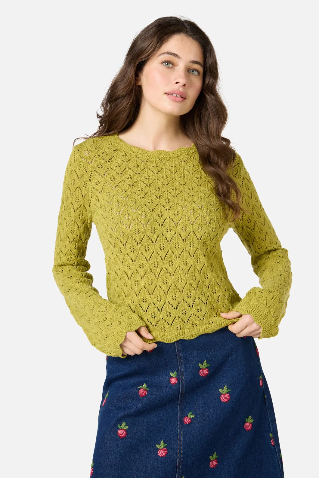 Spring Pointelle Knit sold by Princess Highway