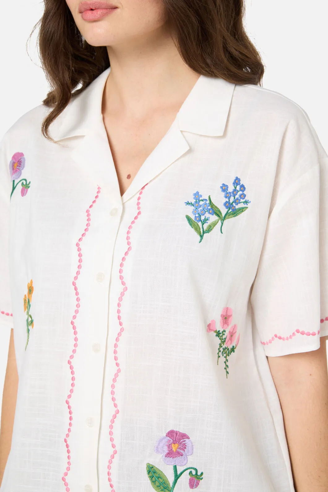 Flower Patch Emb Shirt sold by Princess Highway product image thumbnail 5