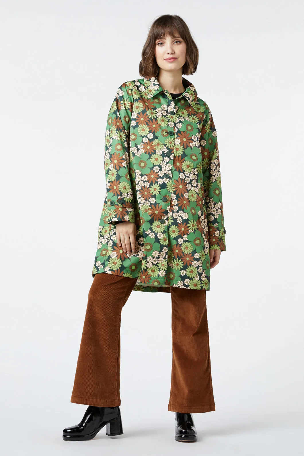 Bridgette Collared Raincoat sold by Princess Highway product image thumbnail 2