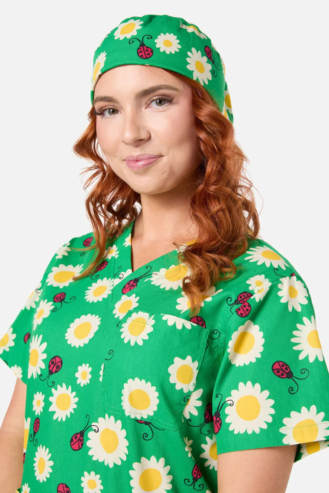 Daisy Ladybird Scrub Hat sold by Princess Highway