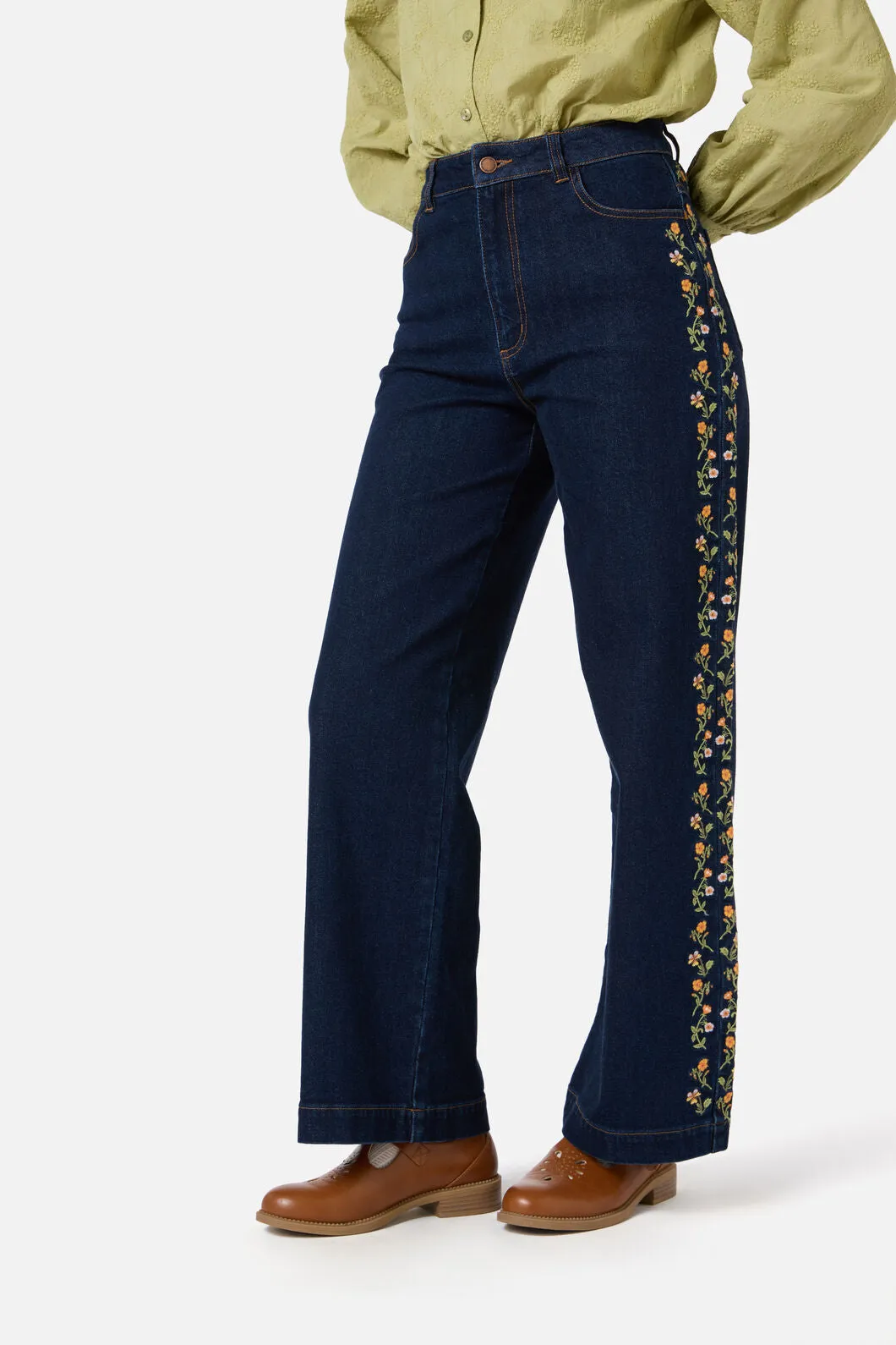 Alyssa Embroidered Jeans sold by Princess Highway product image thumbnail 2