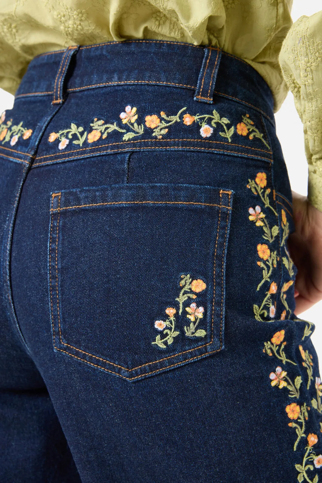 Alyssa Embroidered Jeans sold by Princess Highway product image thumbnail 5