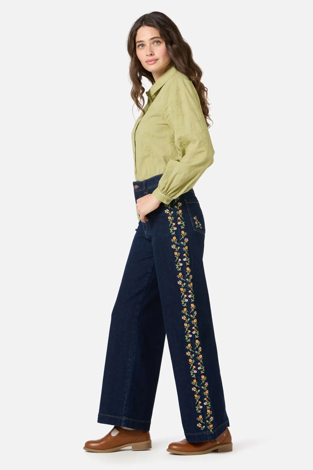 Alyssa Embroidered Jeans sold by Princess Highway product image thumbnail 3