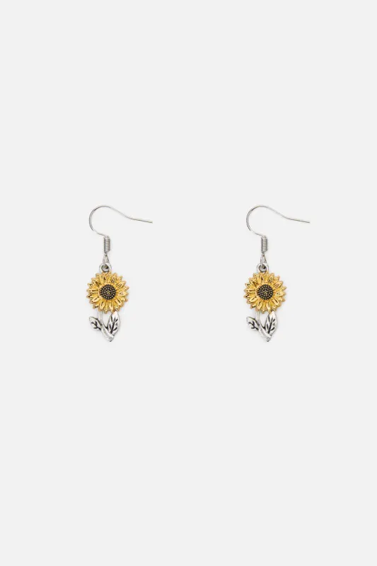 Luxe Sunflower Earrings sold by Princess Highway