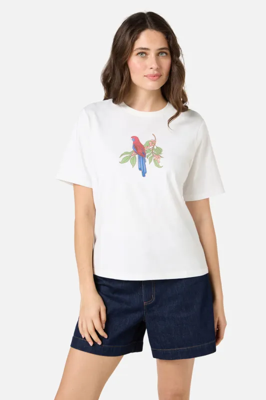 Rosella Printed Relaxed Tee sold by Princess Highway