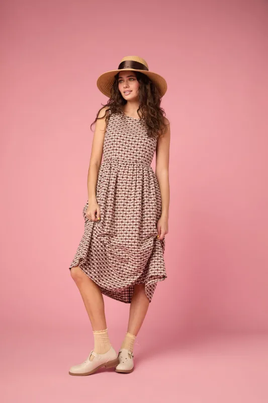 Sweetheart Check Midi Dress sold by Princess Highway