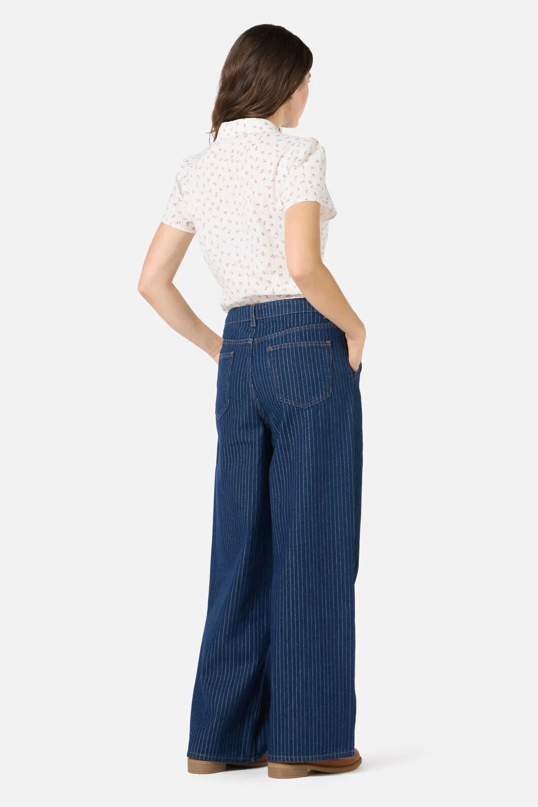 Pinstripe Relaxed Jean sold by Princess Highway product image thumbnail 5